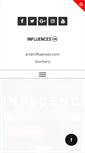 Mobile Screenshot of influences.com